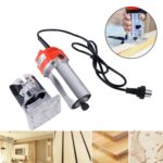 Máquina de grabado eléctrica de corte y ranurado para carpintería H-6, EU Plug