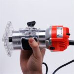 Máquina de grabado eléctrica de corte y ranurado para carpintería H-6, EU Plug - Imagen 5