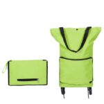 Bolsas de compras portátiles plegables reutilizables, bolsa para verduras, organizador de alimentos de alta capacidad, carrito, bolso con ruedas, bolso, Vegetables Bag - Imagen 5