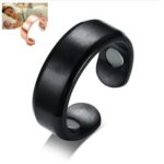 Acupresión Anti ronquido anillo tratamiento reflexología Anti ronquido Apnea dispositivo para dormir