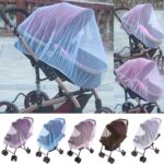 3 uds 150cm cochecito de bebé mosquitera protección contra insectos protección segura para bebés malla accesorios para cochecito mosquitera - Imagen 2