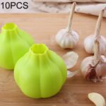 Pelador de ajo de 10 piezas Pelador de silicona Herramienta de cocina creativa