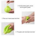 Pelador de ajo de 10 piezas Pelador de silicona Herramienta de cocina creativa - Imagen 3