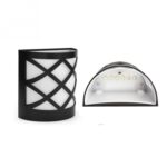 Luz de pared LED con energía solar Lámpara de jardín de calle con ahorro de energía impermeable al aire libre - Imagen 3