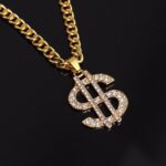 Cadena de suéter con collar en forma de S Hip-Hop - Imagen 4