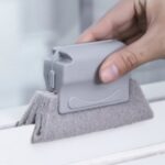 Cepillo de limpieza de paño de limpieza de ranuras para ventanas - Imagen 3