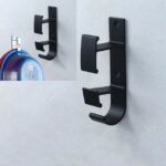 Gancho creativo de 5 piezas para lavabo de pared de baño, Matte (Double-sided Tape), Bright Light (Double-sided Tape), Black Sand (Double-sided Tape), Golden Sand (Double-sided Tape)