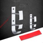 Gancho creativo de 5 piezas para lavabo de pared de baño, Matte (Double-sided Tape), Bright Light (Double-sided Tape), Black Sand (Double-sided Tape), Golden Sand (Double-sided Tape) - Imagen 5