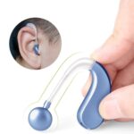 Audífono inalámbrico Stealth recargable para personas mayores sordas