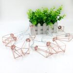 1.5m 10 LED Retro Hierro Metal Diamante Decoración del hogar LED Cadena de luz de hadas - Imagen 3