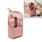 Bolsa de almacenamiento de cosméticos portátil Bolsa de artículos de tocador de viaje, Pink