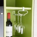 Soporte para copa de vino de hierro forjado, copa al revés, soporte para taza colgante creativo, 3 uds., 3 PCS - Imagen 3