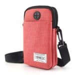 YIPINU Mini bolsa de almacenamiento para teléfono móvil impermeable multifuncional con cuello colgante