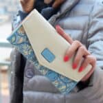 Monedero largo de la cartera de la historieta del bolso del bolso de embrague de cuero de las señoras de la moda - Imagen 2