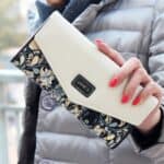 Monedero largo de la cartera de la historieta del bolso del bolso de embrague de cuero de las señoras de la moda - Imagen 3