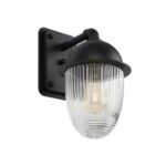 Lámpara de pared para exteriores, bola de cristal resistente al agua y a prueba de óxido, para patio, pared Exterior, balcón, pasillo, Small Size - Imagen 2