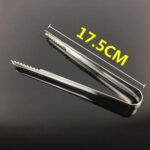 2 piezas de acero inoxidable cuerpo ligero pequeño clip de azúcar cubo clip de azúcar clip de hielo engrosado, Stainless Steel 7 Inches - Imagen 2