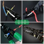 Herramienta de reparación de electricista pelacables de corte de aislamiento de cable multifunción de 8 pulgadas - Imagen 5