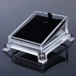 Acrílico transparente joyería pulsera reloj pantalla placa mostrar soporte bandeja estante