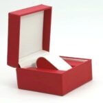 Caja de almacenamiento de embalaje de regalo para pulsera, caja de reloj con tapa, 2 uds.