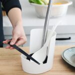 4 Uds. Estante para cubrir ollas de cocina tipo sentado estante para cucharas de sopa multifuncional, 4 PCS Kitchen Rack