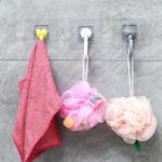 20 ganchos giratorios para pared, armario, puerta, perchero, gancho adhesivo para techo, Coat Hook - Imagen 2