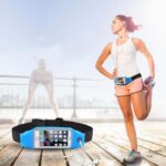5 PCS Deportes al aire libre Correr Riñonera Bolsa impermeable con pantalla táctil - Imagen 5