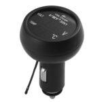 Cargador USB 3 en 1 para coche, encendedor de cigarrillos con pantalla de detección de voltaje, mesa de monitoreo multifunción - Imagen 3
