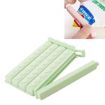 2 uds bolsa de plástico bolsa de aperitivos sellado amor Clip accesorios de cocina, Green