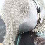 Bolsos de mano de cristal de Metal para fiesta de mujer con borlas de diamantes, bolsos de noche, bolso de boda, bolso de hombro nupcial - Imagen 5