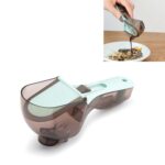 Herramienta de cocina cuchara medidora de plástico herramienta para hornear ajustable cuchara medidora, 3 PCS Large
