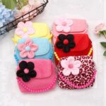 3 PCS Bolso de hombro de moda Niños Niñas Princesa Flor Messenger Bolso Bolsos encantadores - Imagen 4