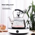 Hervidor con silbato de acero inoxidable para Cocina de Inducción, olla para cantar con sonido de Piano clásico para el hogar, sin calor magnético, 2L - Imagen 5