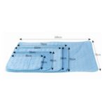 SFB104 Esteras refrescantes de verano, manta de hielo, esteras para cama para perros y gatos, 70x56cm - Imagen 3