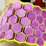 2 uds 37 rejillas cubitos de hielo panal máquina para hacer helados molde DIY moldes para paletas yogur caja de hielo nevera golosinas congelador - Imagen 3