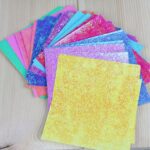 Papel plegable cuadrado de un solo lado para niños, decoración artesanal de álbum de recortes, hecho a mano, 3 uds., 10 x 10cm (50sheets)