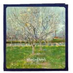 Álbum de fotos hecho a mano de bricolaje de arte retro Álbum de película autoadhesivo, 18 inch Blossom