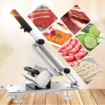 Máquina cortadora de verduras y carne ajustable de espesor Manual para el hogar de acero inoxidable de aleación, Meat Slicing Machine - Imagen 5