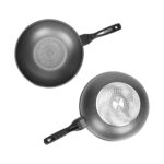 Sartén antiadherente Maifanshi sin humo de aceite adecuada para cocina de inducción de cocina de Gas, 30cm, 32cm - Imagen 2