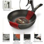 Sartén antiadherente Maifanshi sin humo de aceite adecuada para cocina de inducción de cocina de Gas, 30cm, 32cm - Imagen 3