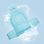 Red de baño para recién nacido, alfombrilla de baño antideslizante y transpirable, Universal para sentarse y tumbarse