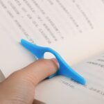 Marcador de libro de anillo de dedo de marcador de libro multifunción conveniente para pulgar de 8 piezas - Imagen 4