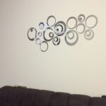 Reloj de pared 3D tridimensional acrílico espejo de moda pegatinas de pared reloj DIY círculo combinación reloj decorativo - Imagen 3