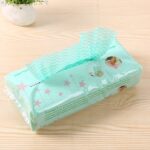 Paño de cocina no tejido desechable de protección ambiental tipo tirador de 80 hojas, Non-woven DishCloth(Green)