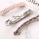 Accesorios para el cabello con pinza elástica para el pelo con diamantes de imitación de cristal a la moda para chicas - Imagen 5