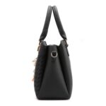 Moda mujer borla PU cuero bordado bandolera bolso de hombro estilo Simple bolsos de mano - Imagen 4