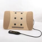 Masajeador de cintura de acupuntura de pulso de calefacción dispositivo de tracción automática de disco Lumbar doméstico multifuncional, US Plug - Imagen 2