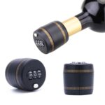 Cerradura de código de botella de vino tinto Cerradura de tapa de botella