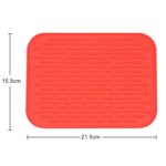 Alfombrilla aislante de silicona colorida y gruesa, almohadilla antiquema europea para mesa, almohadilla impermeable para teléfono, 2 uds. - Imagen 2