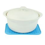 Alfombrilla aislante de silicona colorida y gruesa, almohadilla antiquema europea para mesa, almohadilla impermeable para teléfono, 2 uds. - Imagen 3